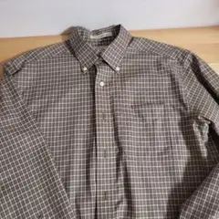 L.L.Bean　エルエルビーン チェック柄 長袖シャツ　メンズM　USサイズS