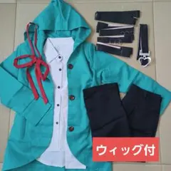 ヒプノシスマイク 飴村乱数 コスプレ衣装 Mサイズ ウィッグ付
