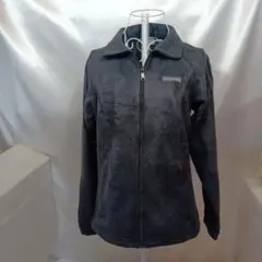 147♪US古着コロンビア ColumbiaフリースジャケットMサイズブラック