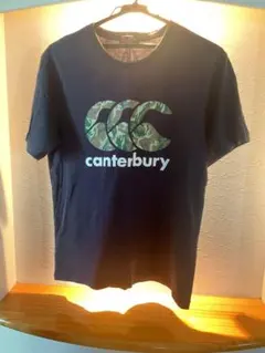 Canterbury Tシャツ カモフラロゴ ネイビーのサムネイル