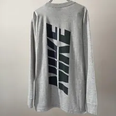 90s 白タグ 銀タグ NIKE ロンT 長袖 カットソー バックプリント