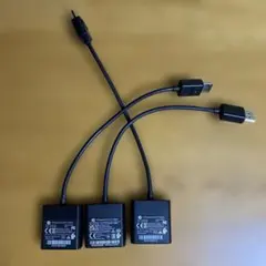 3本セット　DisplayPort（DP） to DVI 変換アダプタ