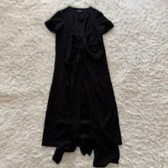 ワンピース 黒 Sサイズ tricot commedesgarcons CDG - メルカリ