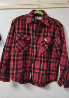Captain Santa シャツ Sサイズ レッド/ブラックチェック