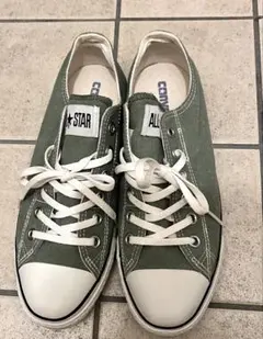 コンバース　カーキ　ALL STAR