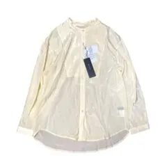 新品タグ付き 【ketty】ケティ 長袖 シャツ 無地 イエロー （M）のサムネイル