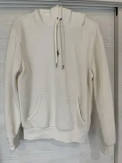 Polo Ralph Lauren ホワイト フードパーカー XS