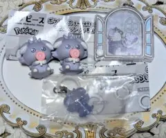 【ポケピース】ニャスパーまとめ　ミニフィギュア、めじるしチャーム、キーホルダー