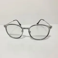 クリアグレー めがね　度無し　度なし　伊達メガネ　眼鏡