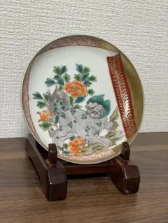 古伊万里様式の華麗な色絵姫皿4客 - メルカリ