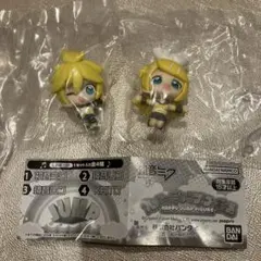 HAPPY JUMP FIGURE カプセルトイ　鏡音リン　鏡音レン　2体セット