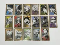 ヒロアカ 原画展 クリアカード A組 17枚セット