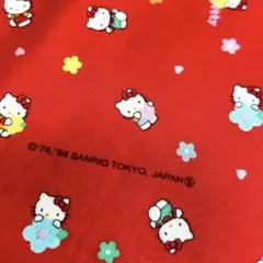 希少 サンリオ ハローキティ ハギレ 生地 平成レトロ