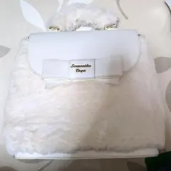 サマンサベガ ファーバッグ タグ 紐欠品