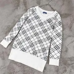 バーバリー ブルーレーベル フルジップトレーナー ノバチェック 刺繍ロゴ 2025年最新】BURBERRY BLUE LABEL トレーナー・スウェットの人気