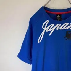 SN176 adidas ユニフォームTシャツ ブルー キッズ 160 ポス