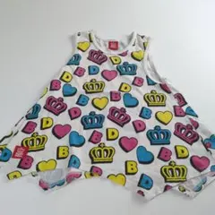 BABY DOLL ノースリーブタンクトップ 120