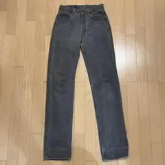 80s USA製 Levi’s 501 先染めブラック W28 ヴィンテージ