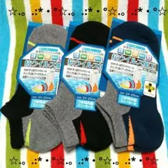 SALE❤✨新発想 ✨ 抗ウイルス加工 ソックス   3足セット