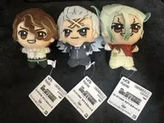 顔厳選 Dr.STONE ちびぐるみ スタンリー 千空 ゼノ ぬいぐるみ セット 