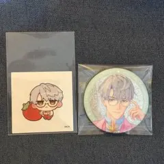 にじさんじ8周年 一橋綾人 缶バッジ ステッカー