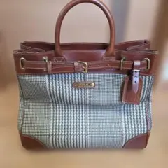 ポロ ラルフローレン 千鳥柄 2way ビジネスバッグ ショルダーバッグ