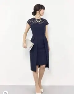 ラグナムーン　レースワンピース　結婚式