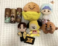 BTS TinyTAN ハンガー 7人コンプリート×6セット 合計42本 未開封 BTS TinyTAN ハンガー 7人コンプリート×6セット 合計42本 未開封