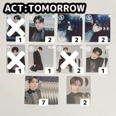 TXT ACT:TOMORROW ミニフォト ヨンジュン 特典 トレカ