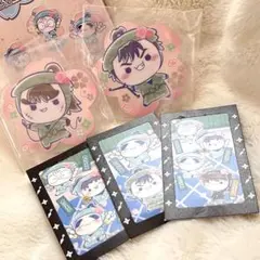 食満留三郎 中在家長次 忍たま乱太郎　フリューくじ　桜もちぴこ　アクリルスタンド