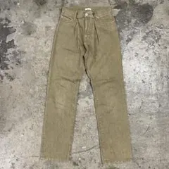 新品 FRAY I.D フレイ FWFP204212 タック デニムパンツ 0のサムネイル