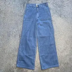 SOMETHING サマーベイカー ワイドパンツ