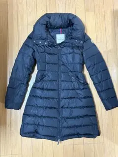 【最終お値下げ】MONCLER ブラック ダウンジャケット フラメッテ 00