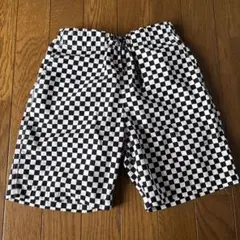 ハーフパンツ　ブロックチェック　GLOBAL WORK