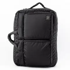 A432【ポーター／タンカー】ブリーフケース　ビジネスバッグ　ナイロン　ブラック