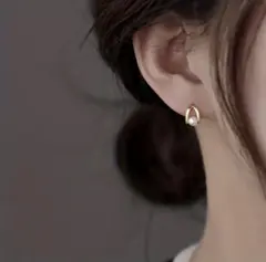 【No.103】パール ピアス［ゴールド］S925 金属アレルギー対応