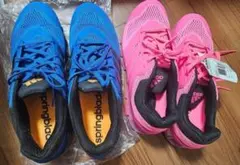 最終価格　adidas スニーカー　ピンク　ブルー　 アディダス