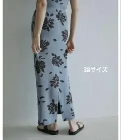 【38】anuke（アンヌーク）　Botanical Knit Skirtのサムネイル
