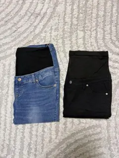 マタニティパンツ 2点セット Lサイズ