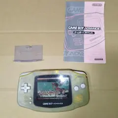 ジャンク ゲームボーイアドバンス AGB-001 クリア パープル