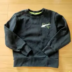 PUMA 裏起毛　ブラック トレーナー 120〜130