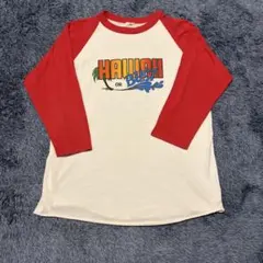 70s 80s USA製 フルーツオブザルーム ヴィンテージ ラグランT Mのサムネイル