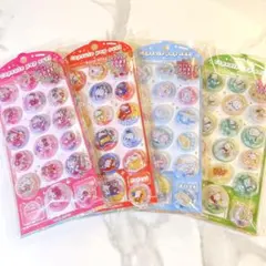 サンリオ カプセルシール 8個セット シナモン 日焼けキティ ポムポムプリンなど サンリオ カプセルポップシール ポムポムプリン シナモン 日焼けキティ