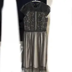 【極美品】即日発送 LAISSE PASSE パーティドレス ブラック