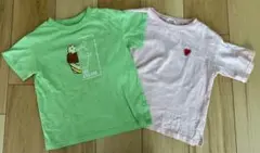 BREEZE 120㎝　PAIR MANON 110㎝半袖Tシャツ 2枚セット