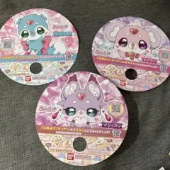 名探偵プリキュア マシュタン シュシュタン ポチタン　うちわ3種セット