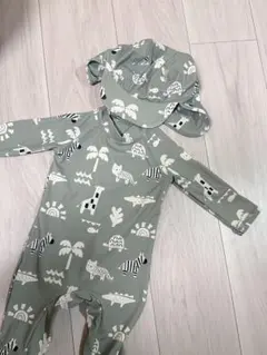 【新品未着用】NEXT ベビー水着セット 6-9ヶ月 動物柄