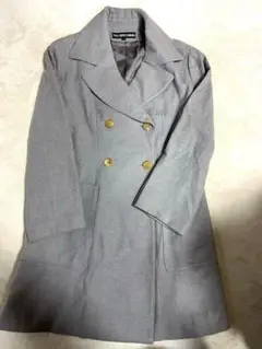 49AV JUNKOSHIMADA ウールコート　グレー　９号