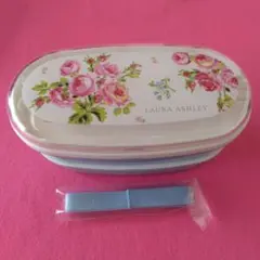 【新品】ローラ アシュレイ　Laura Ashley　ランチボックスお箸付のサムネイル
