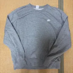 NIKE スウェット グレー 刺繍ロゴ